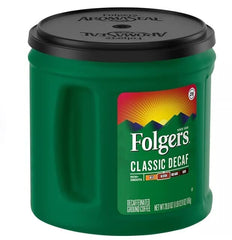 Folgers Ground Decaf Classic Medium Roast Coffee, Pack of 1, 33.9 Ounce, 1.8 pounds