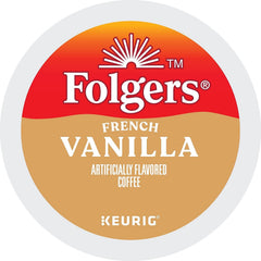 Folgers Gourmet Selections Single Cup for Keurig Brewers, Vanilla Biscotti, 24 Count