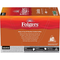 Folgers Colombian Medium Roast Coffee, 72 Keurig K-Cup Pods