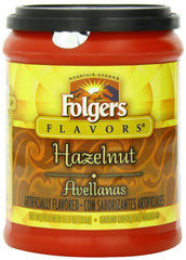 Folgers Hazelnut Coffee, 11.5 Ounce (Pack of 2)